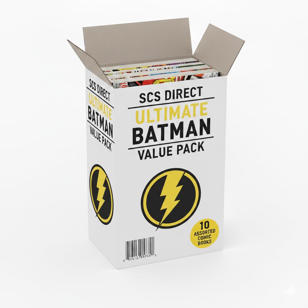 Amazon.com: DC Batman Ultimate Comic Book Value Gift Set Pack- 10